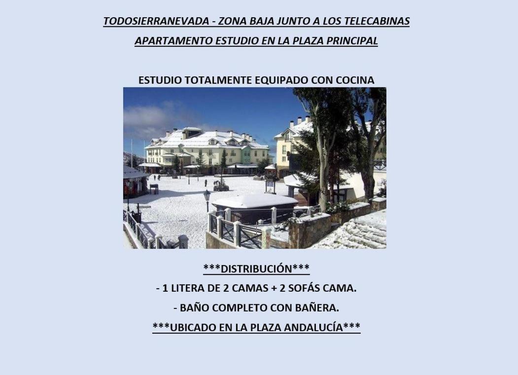 Ski Plaza Sierra Nevada & Zona Baja ห้อง รูปภาพ