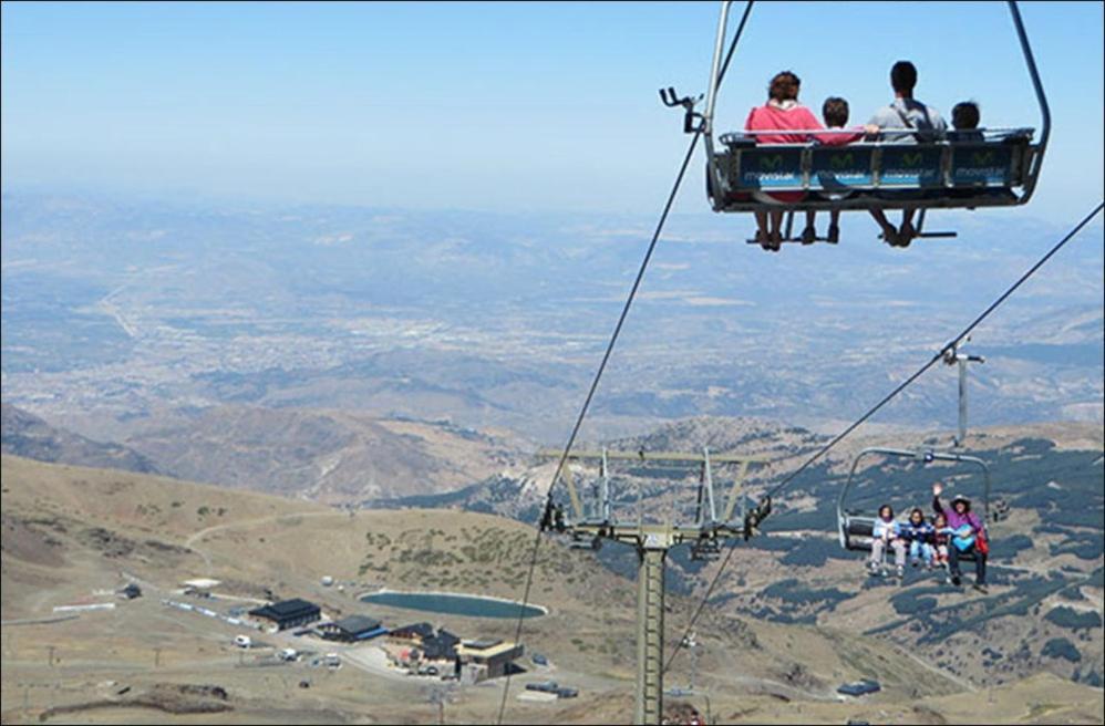 Ski Plaza Sierra Nevada & Zona Baja ภายนอก รูปภาพ