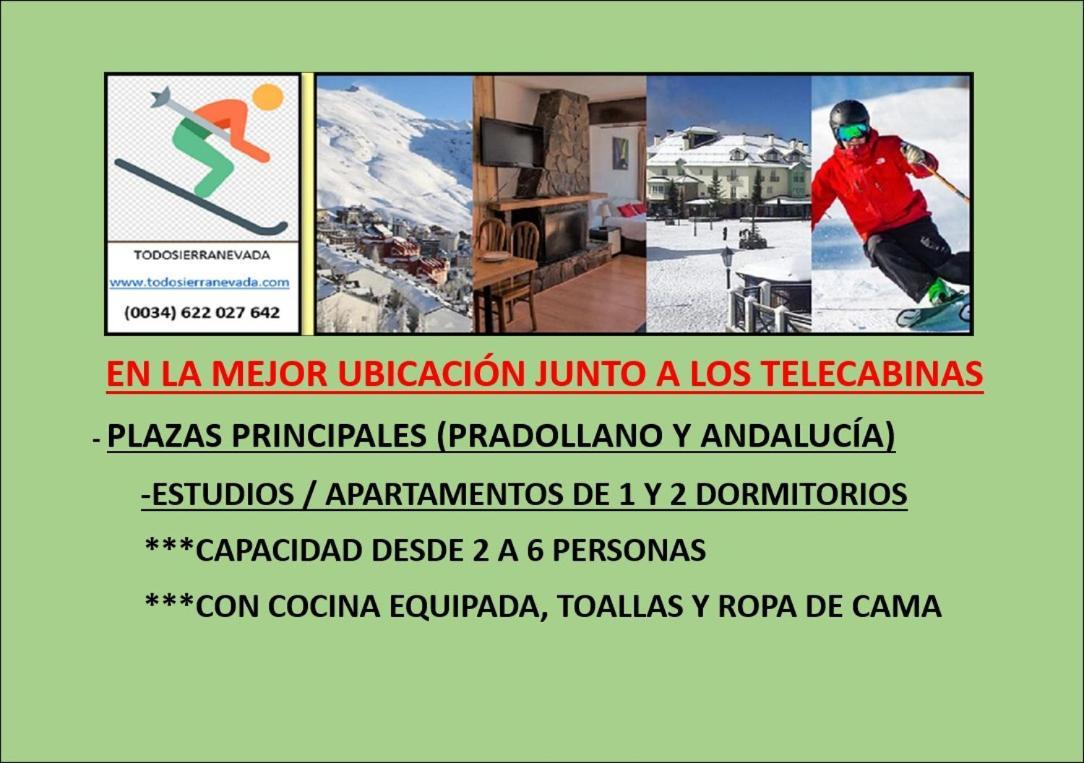 Ski Plaza Sierra Nevada & Zona Baja ภายนอก รูปภาพ